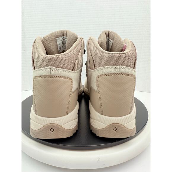 Columbia Newton Ridge Plus Womens Sz 11 Waterproof Amped Hiking Boots Dark Stone - Picture 6 of 10